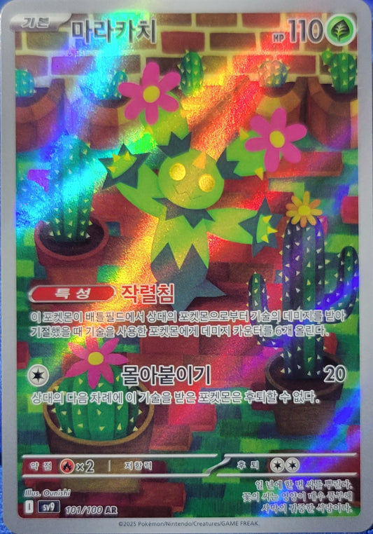 Maractus - 101/100 - AR (Art Rare) - Korean Version