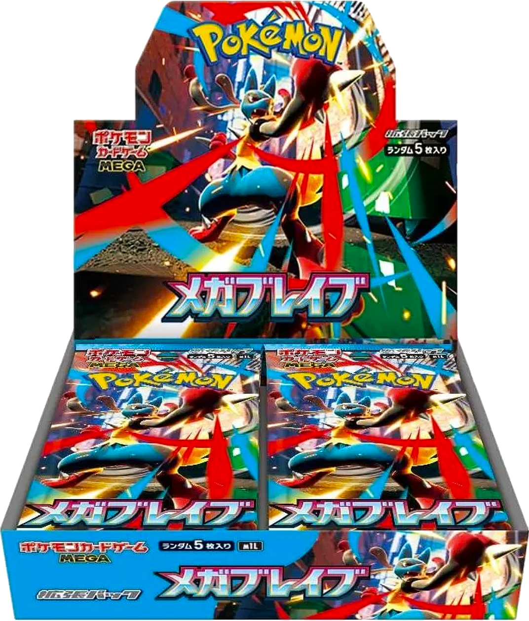 Japanese Pokémon Booster Box – Mega Brave – To The Max: TCG