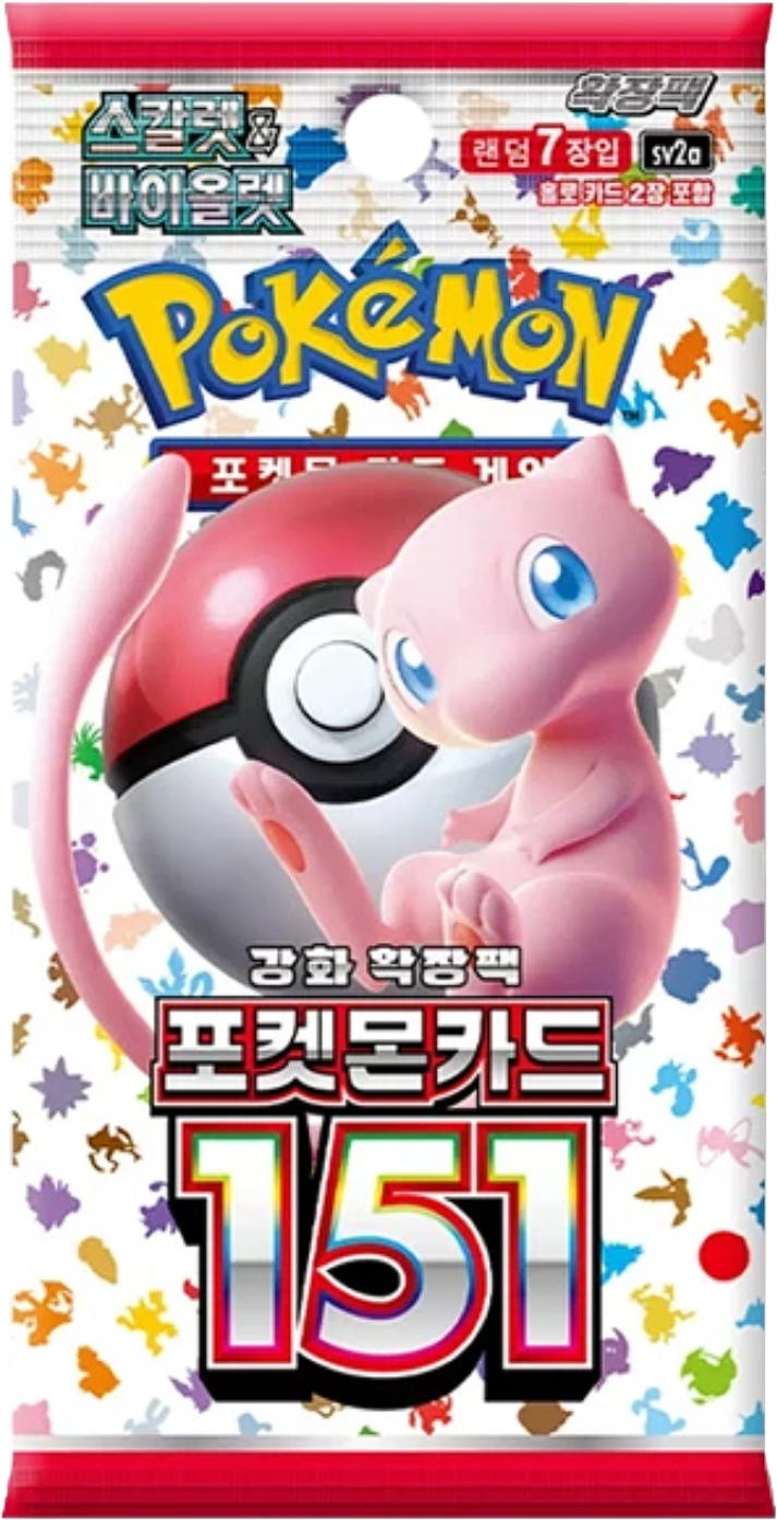 151 (sv2a) Booster Pack - Korean Version