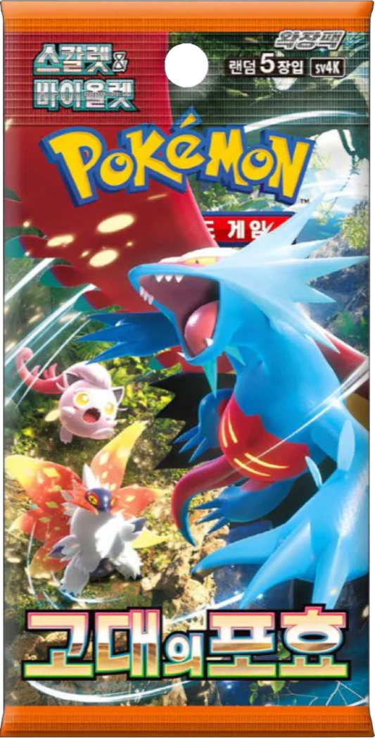 Ancient Roar (sv4k) Booster Pack - Korean Version