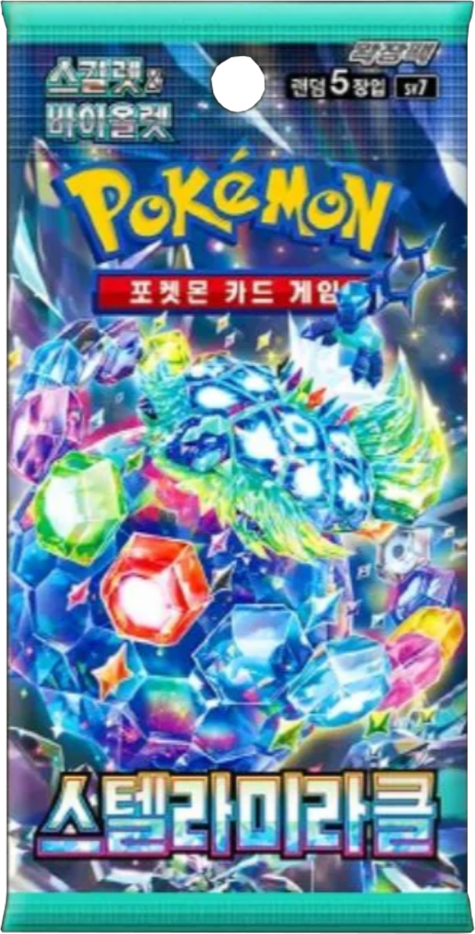 Stellar Miracle (sv7) Booster Pack  - Korean Version